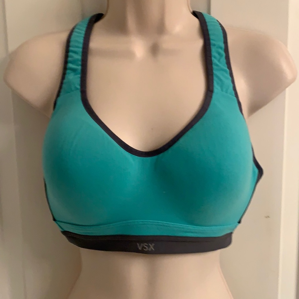Victoria’s Secret Teal/Gray Racerback Sports Bra